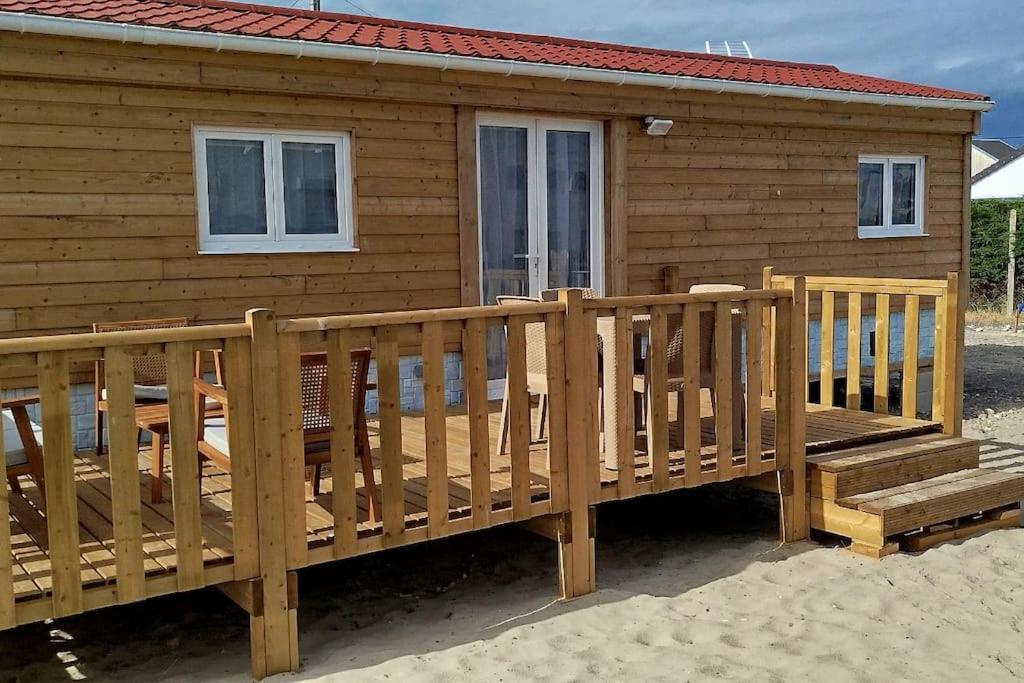 Berck-Plage - 2 Hebergements Insolites Tiny House De 2 A 8 Personnes מראה חיצוני תמונה