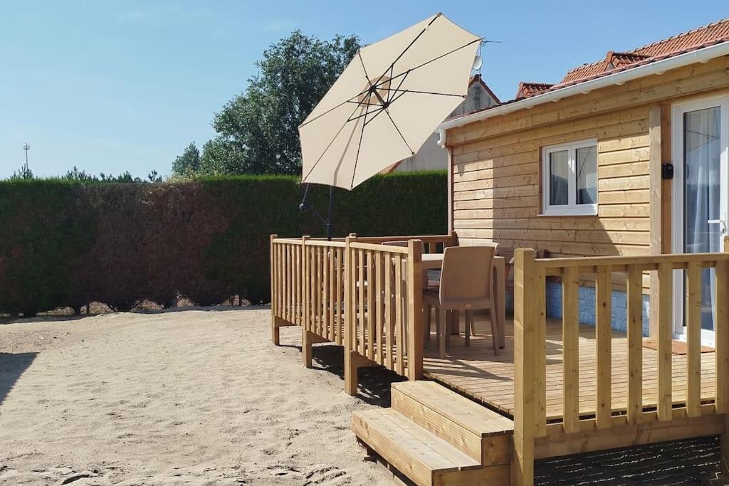 Berck-Plage - 2 Hebergements Insolites Tiny House De 2 A 8 Personnes מראה חיצוני תמונה