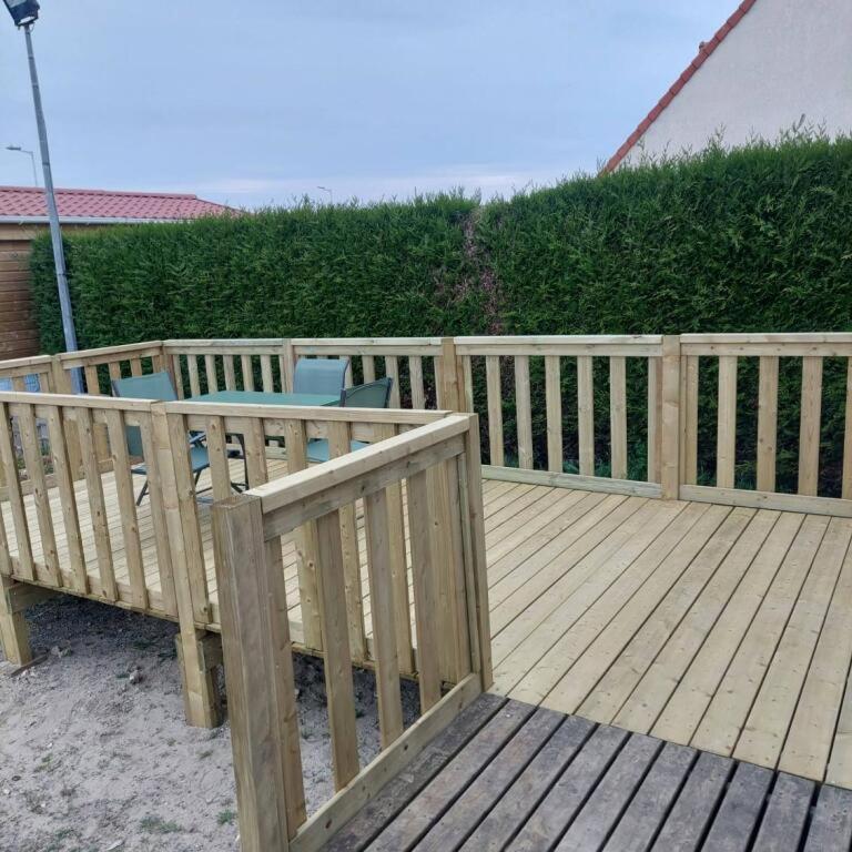 Berck-Plage - 2 Hebergements Insolites Tiny House De 2 A 8 Personnes מראה חיצוני תמונה