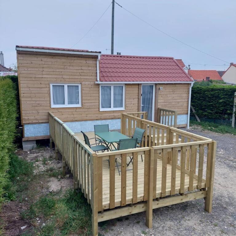 Berck-Plage - 2 Hebergements Insolites Tiny House De 2 A 8 Personnes מראה חיצוני תמונה